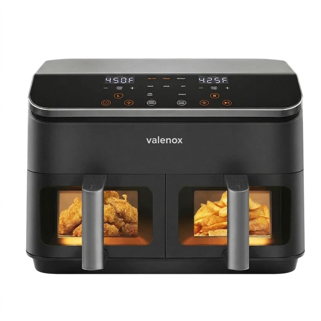 Valenox DualZone Air Fryer XL 8L dual basket